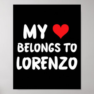 Lorenzo - Mijn hart behoort toe aan Lorenzo - Lief Poster