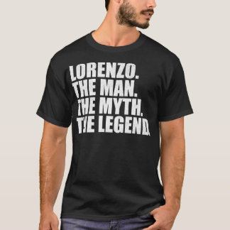 LorenzoLorenzo Naam Lorenzo Voornaam T-shirt