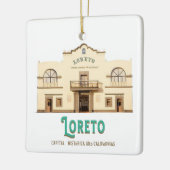 Loreto Baja California Sur Mexico Keramisch Ornament (Links)