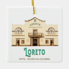 Loreto Baja California Sur Mexico Keramisch Ornament