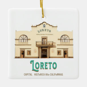 Loreto Baja California Sur Mexico Keramisch Ornament