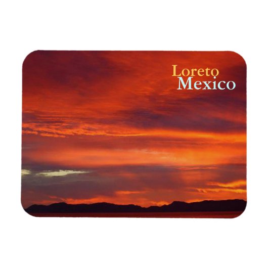Loreto Sunrise Magnet Magneet (Horizontaal)