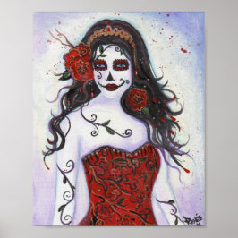 Loretta Dag van het dode poster door Renee Lavoie