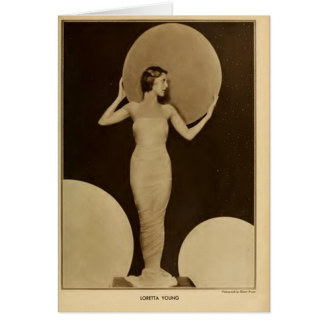 Loretta Young 1930: mooie filmster (Voorkant)