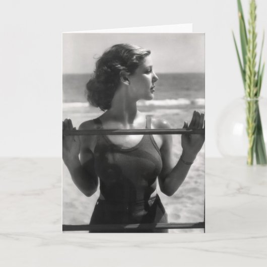 Loretta Young Wenskaart Kaart (Voorkant)