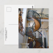 Loretto Chapel Miraculous Stairway, Santa Fe, NM Briefkaart (Voorkant / Achterkant)