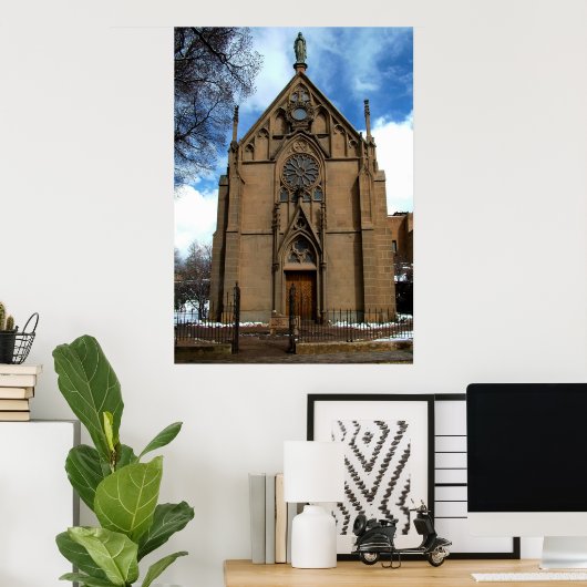 Loretto Chapel Poster (Thuiskantoor)