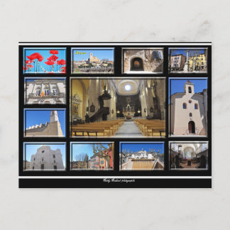 Lorgues, Provençaals dorp, 83510 Var Frankrijk Feestdagenkaart