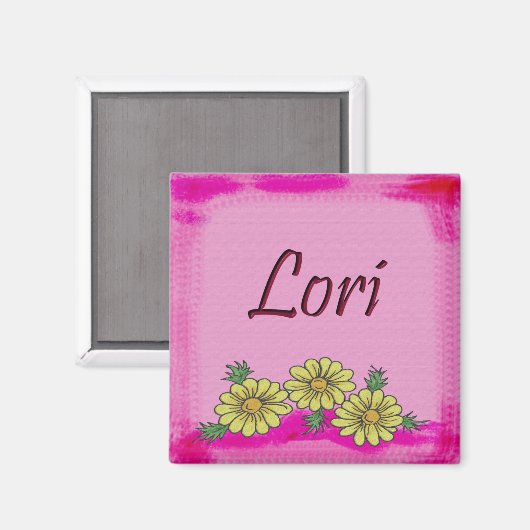 Lori Daisy Magnet (Voorkant / Achterkant)