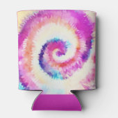 LORI Tie Dye Dazed Engaged 70s Retro Bachelorette Blikjeskoeler (Achterkant)