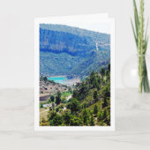 Loriguilla Reservoir Landscape, Domeño Viejo Kaart (Voorkant)