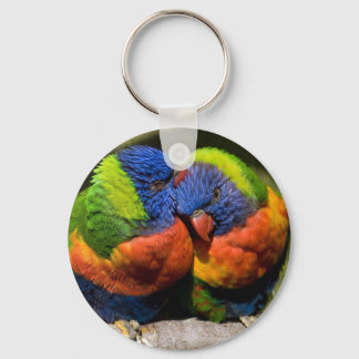 Lorikeets in Love Sleutelhanger