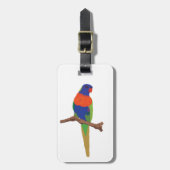 Loriket Bagagelabel (Voorkant verticaal)