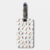 Loriket Bagagelabel (Achterkant verticaal)