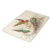 Loriket Parrot Vods Wilde Levensdieren Bath Mat (Gekanteld)