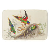 Loriket Parrot Vods Wilde Levensdieren Bath Mat (Voorkant)