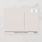 Loriketvogel Briefkaart (Achterkant)