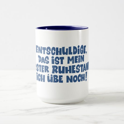 Loriot - Pappa Ante Portas - Ruhestand Mok (Midden)