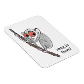 Loris 'hang in daar' fridge magnet magneet (Rechterzijde)