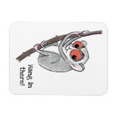 Loris 'hang in daar' fridge magnet magneet (Horizontaal)