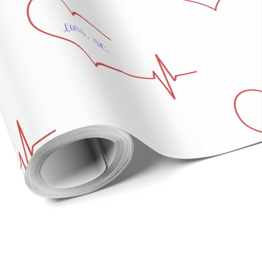 Loris South Carolina Kerst Wrapping Papier (Rol Hoek)