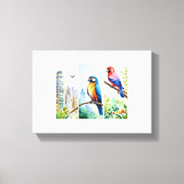 loritos canvas afdruk