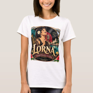 Lorna Cordeiro — Nachtegaal van Goa T-shirt