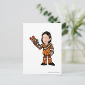 LornaDesparow Tyrannia Briefkaart (Staand voorkant)