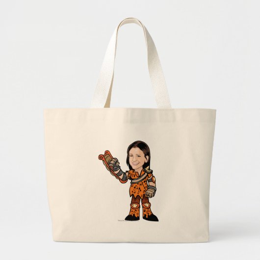 LornaDesparow Tyrannia Grote Tote Bag (Voorkant)