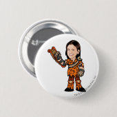 LornaDesparow Tyrannia Ronde Button 5,7 Cm (Voorkant /achterkant)