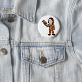 LornaDesparow Tyrannia Ronde Button 5,7 Cm (In situ)