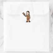 LornaDesparow Tyrannia Ronde Sticker (Tas)