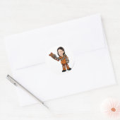 LornaDesparow Tyrannia Ronde Sticker (Envelop)