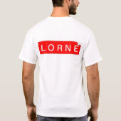 Lorne 2 t-shirt (Achterkant)