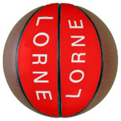 Lorne Basketball Mini Basketbal (Verticaal)