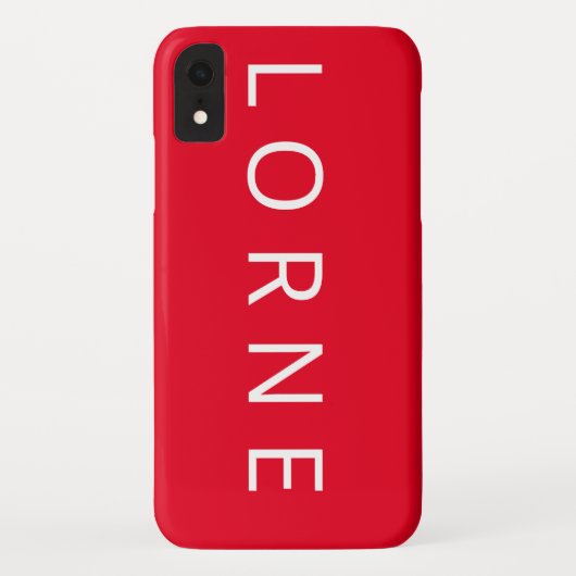 Lorne iPhone Case (Achterkant)