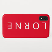 Lorne iPhone Case (Achterkant (horizontaal))