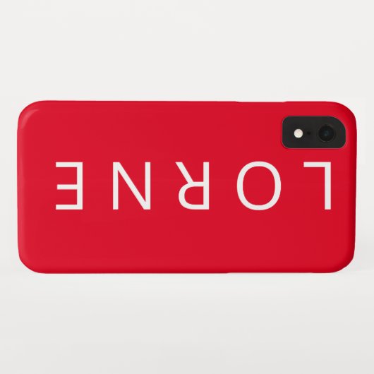 Lorne iPhone Case (Achterkant (horizontaal))