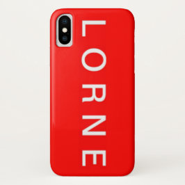Lorne IPhone X hoesje