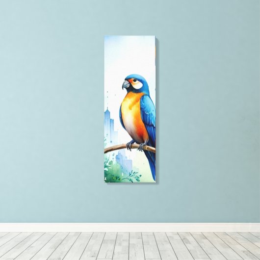 loro canvas afdruk (Insitu (Houten vloer))