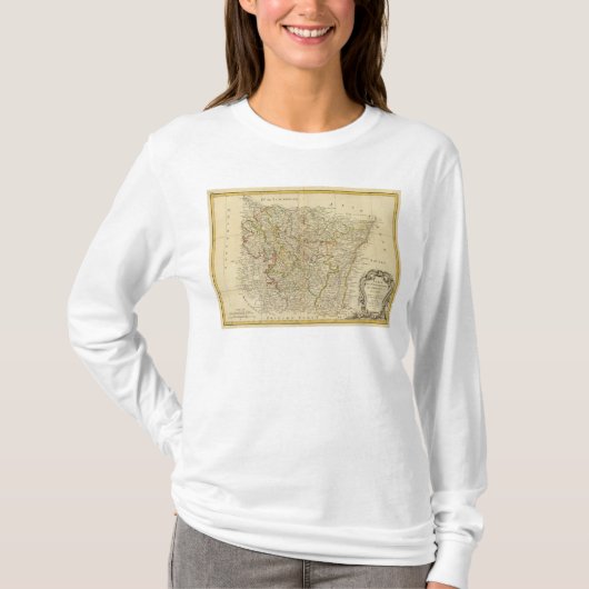 Lorraine, Frankrijk T-shirt (Voorkant)