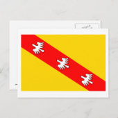 Lorraine vlag briefkaart (Voorkant / Achterkant)