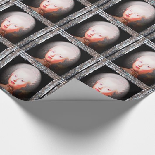 Lorraynna Franse barokke Ultra Verticaal (30 voet) Cadeaupapier (Hoek)