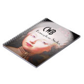 Lorraynna French Baroque Monogram Notitieboek (Linkerzijde)