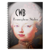 Lorraynna French Baroque Monogram Notitieboek (Voorkant)