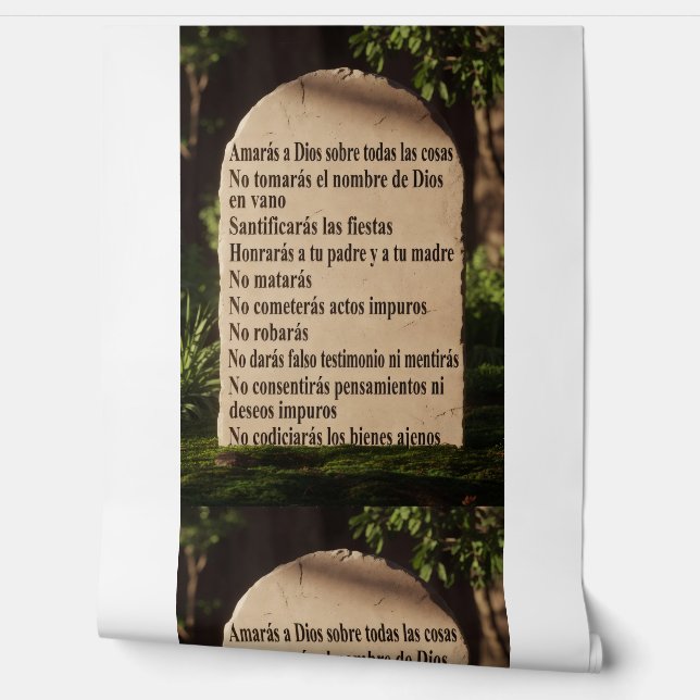 Los 10 mandamientos behang (Afrollen)