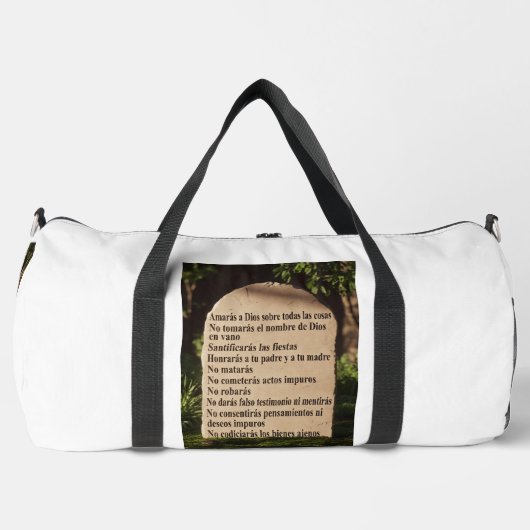 Los 10 mandamientos plunjezak (Voorkant)