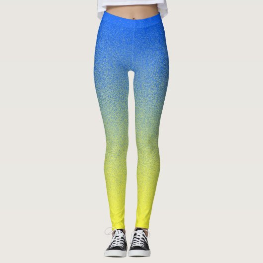 Los 2 Kleur op - pas het aan - Yoga Leggings (Voorkant)