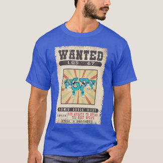 Los 67 Brainrot Funny Wanted Poster for Boys eens T-shirt