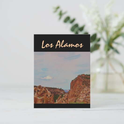 Los Alamos Briefkaart (Staand voorkant)